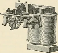 An illustration from Elementary treatise on electricity and magnetism : founded on Joubert's "Traité élémentaire d'électricité" (1909)