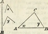 An illustration from An elementary treatise on geometry : simplified for beginners not versed in algebra (1833)