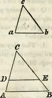 An illustration from An elementary treatise on geometry : simplified for beginners not versed in algebra (1833)