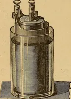 An illustration from Elementary treatise on electric batteries (1880)