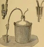 An illustration from Elementary treatise on electric batteries (1880)