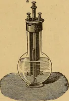 An illustration from Elementary treatise on electric batteries (1880)