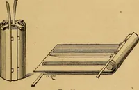 An illustration from Elementary treatise on electric batteries (1880)
