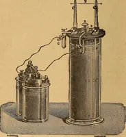 An illustration from Elementary treatise on electric batteries (1880)