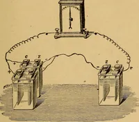 An illustration from Elementary treatise on electric batteries (1880)