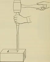 An illustration from Elementary woodworking (1903)