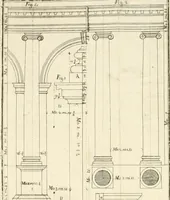 An illustration from Elementi d'architettura civile : con XVIII tavole in rame (1791)