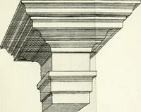 An illustration from Elementi di prospettiva : per uso degli architetti, e pittori (1747)