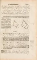 Picture 1 of 2 from The Elements of geometrie of the most auncient philosopher Evclide of Megara (1570), leaf 859