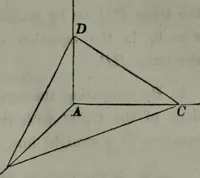 An illustration from Elements of analytical geometry and of the differential and integral calculus (1866)