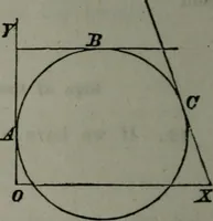 An illustration from Elements of analytical geometry and of the differential and integral calculus (1866)