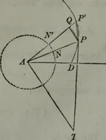 An illustration from Elements of analytical geometry and of the differential and integral calculus (1866)