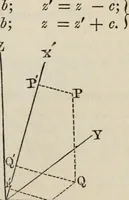 An illustration from Elements of analytic geometry (1884)