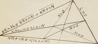 An illustration from Elements of analytic geometry (1884)