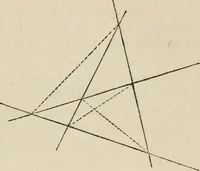 An illustration from Elements of analytic geometry (1884)