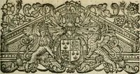 An illustration from The elements of the common lavves of England, branched into a double tract: the one containing A collection of some principall rules and maximes of the common law, with their latitude and extent. Explicated for the more facile introduction of such as are studiously addicted to that noble profession. the other The use of the common law, for preservation of our persons, goods, and good names. According to the lawes and customes of this land (1636)