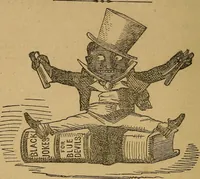 An illustration from The elements of draughts; or, Beginners' sure guide: containing a thorough and minute exposition of every principle separately explained: together with model games .. (1872)