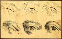 Picture 1 of 48 from Elements of drawing exemplified in a variety of figures and sketches of parts of the human form (1814), leaf 10