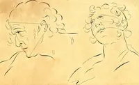 An illustration from Elements of drawing exemplified in a variety of figures and sketches of parts of the human form (1814)