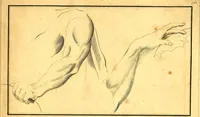 Picture 34 of 48 from Elements of drawing exemplified in a variety of figures and sketches of parts of the human form (1814), leaf 48