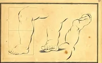 Picture 36 of 48 from Elements of drawing exemplified in a variety of figures and sketches of parts of the human form (1814), leaf 50