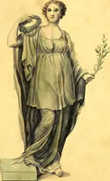 Picture 41 of 48 from Elements of drawing exemplified in a variety of figures and sketches of parts of the human form (1814), leaf 56