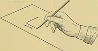 An illustration from Elements of drawing (1912)