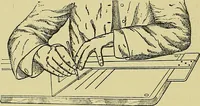 An illustration from Elements of drawing (1912)
