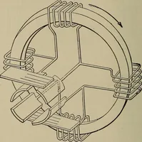 An illustration from The elements of dynamic electricity and magnetism (1903)