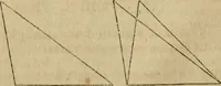 An illustration from The Elements of Euclid : viz. the first six books, together with the eleventh and twelfth : the errors, by which Theon, or others, have long ago vitiated these books, are corrected, and some of Euclid's demonstrations are restored : also, the book of Euclid's Data, in like manner corrected (1806)