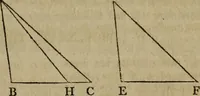An illustration from The Elements of Euclid : viz. the first six books, together with the eleventh and twelfth : the errors, by which Theon, or others, have long ago vitiated these books, are corrected, and some of Euclid's demonstrations are restored : also, the book of Euclid's Data, in like manner corrected (1806)