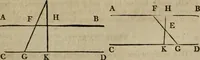 An illustration from The Elements of Euclid : viz. the first six books, together with the eleventh and twelfth : the errors, by which Theon, or others, have long ago vitiated these books, are corrected, and some of Euclid's demonstrations are restored : also, the book of Euclid's Data, in like manner corrected (1806)