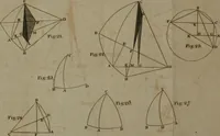 An illustration from The Elements of Euclid : viz. the first six books, together with the eleventh and twelfth : the errors, by which Theon, or others, have long ago vitiated these books, are corrected, and some of Euclid's demonstrations are restored : also, the book of Euclid's Data, in like manner corrected (1806)
