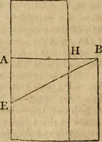 An illustration from The Elements of Euclid : viz. the first six books, together with the eleventh and twelfth : the errors, by which Theon, or others, have long ago vitiated these books, are corrected, and some of Euclid's demonstrations are restored : also, the book of Euclid's Data, in like manner corrected (1806)