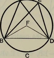 An illustration from The elements of Euclid for the use of schools and colleges; comprising the first six books and portions of the eleventh and twelfth books; (1903)