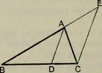 An illustration from The elements of Euclid for the use of schools and colleges; comprising the first six books and portions of the eleventh and twelfth books; (1903)