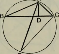 An illustration from The elements of Euclid for the use of schools and colleges; comprising the first six books and portions of the eleventh and twelfth books; (1903)