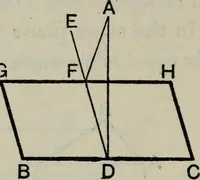 An illustration from The elements of Euclid for the use of schools and colleges; comprising the first six books and portions of the eleventh and twelfth books; (1903)