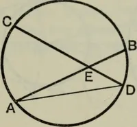 An illustration from The elements of Euclid for the use of schools and colleges; comprising the first six books and portions of the eleventh and twelfth books; (1903)