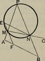 An illustration from The elements of Euclid for the use of schools and colleges; comprising the first six books and portions of the eleventh and twelfth books; (1903)