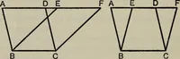 An illustration from The elements of Euclid for the use of schools and colleges; comprising the first six books and portions of the eleventh and twelfth books; (1903)