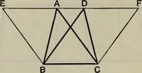 An illustration from The elements of Euclid for the use of schools and colleges; comprising the first six books and portions of the eleventh and twelfth books; (1903)