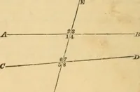 An illustration from Elements of geometry : containing books I to III (1886)