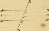 An illustration from Elements of geometry : containing books I to III (1886)