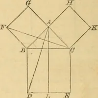 An illustration from Elements of geometry : containing books I to III (1886)