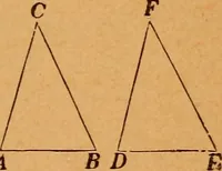 An illustration from Elements of geometry and trigonometry (1886)
