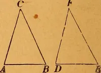 An illustration from Elements of geometry and trigonometry (1886)