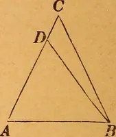 An illustration from Elements of geometry and trigonometry (1886)