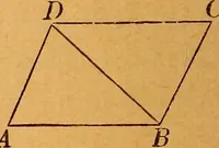 An illustration from Elements of geometry and trigonometry (1886)