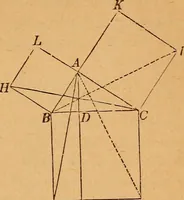 An illustration from Elements of geometry and trigonometry (1886)